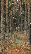 Otto Hesselbom The Forest Spain oil painting artist